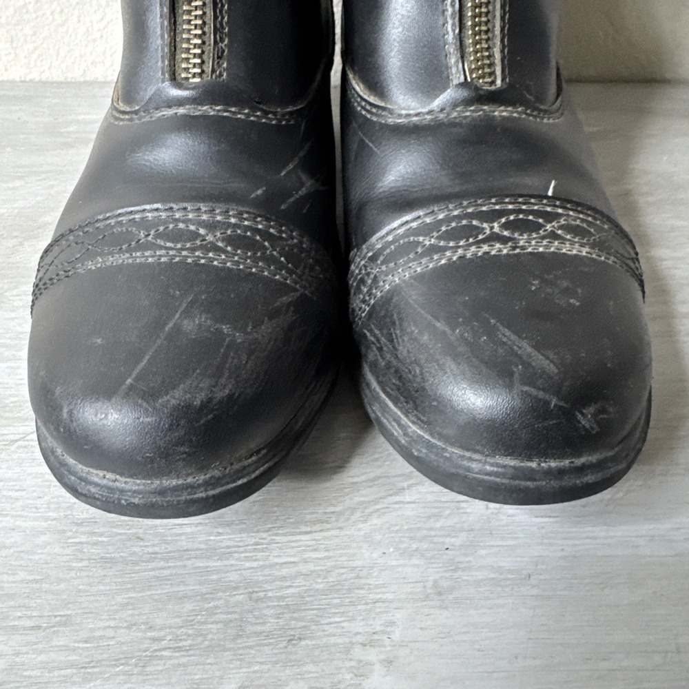 Moretta Action Flex Black Leather Women's Equestrian Riding Boot Size 4 Clio - Picture 4 of 10